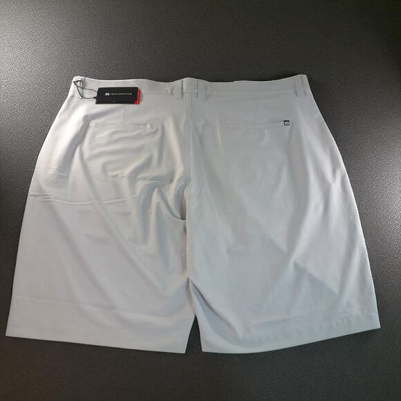TravisMathew Wanderlust Shorts Men's 40 Inch Waist Flat Front Gray NWT - Picture 2 of 7